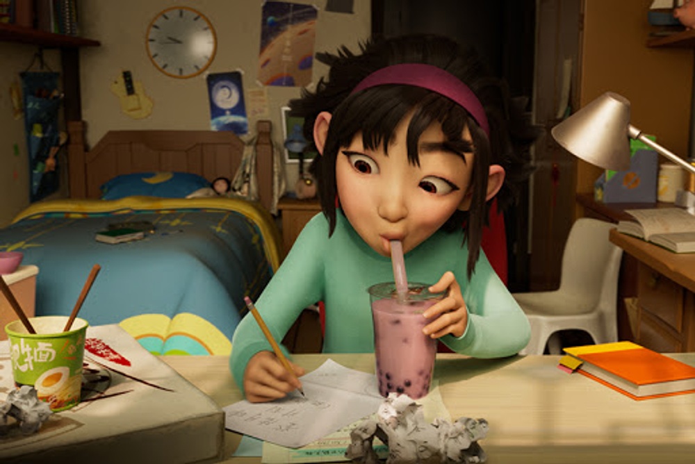 Une scène du film Over the Moon
