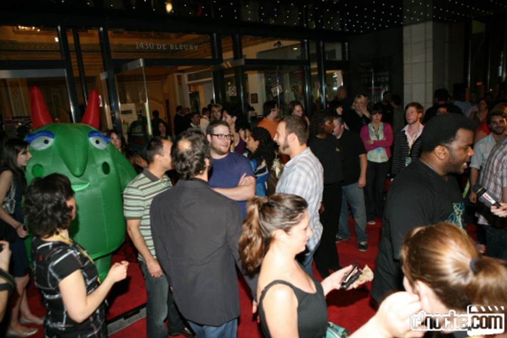 Sur le tapis rouge de Ananas Express