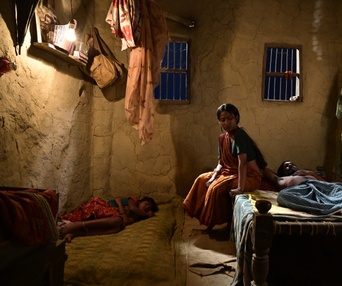 Une scène du film The Braid