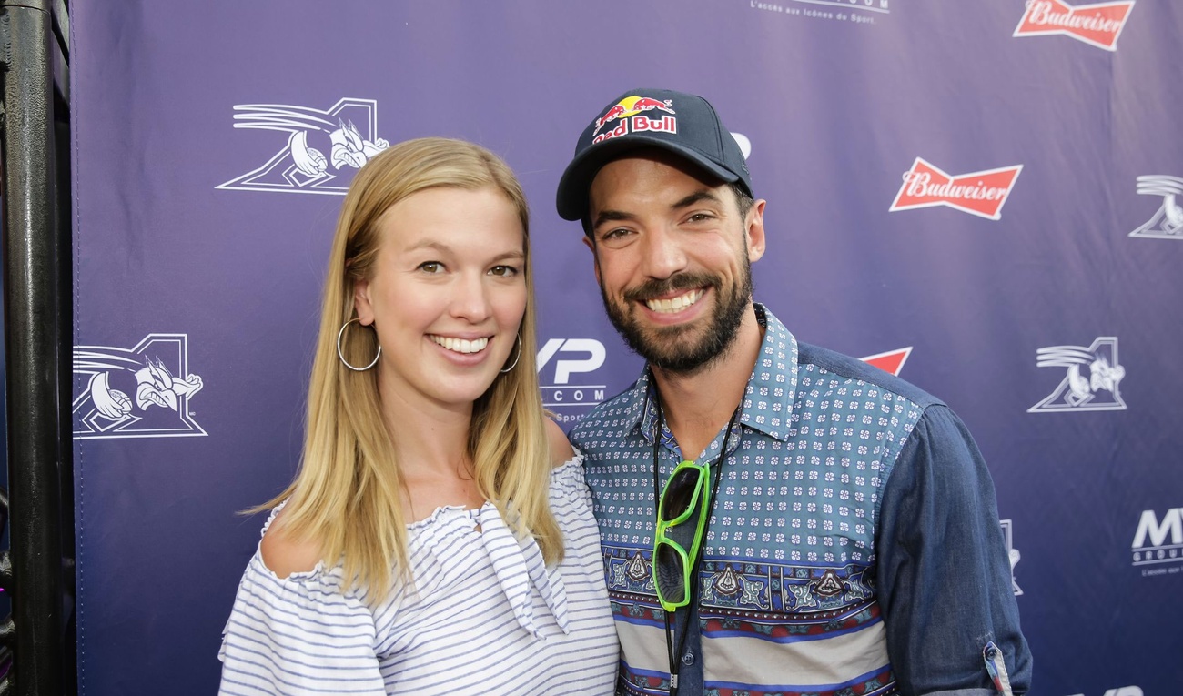 Geneviève Tardif et Charles Hamelin