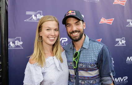 Geneviève Tardif et Charles Hamelin