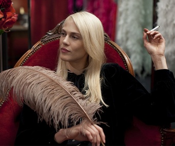 Une scène du film Saint Laurent