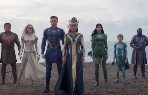 Une scène du film Eternals