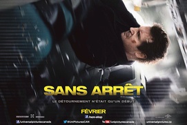 Affiche du film Sans arrêt Affiche du film Sans arrêt