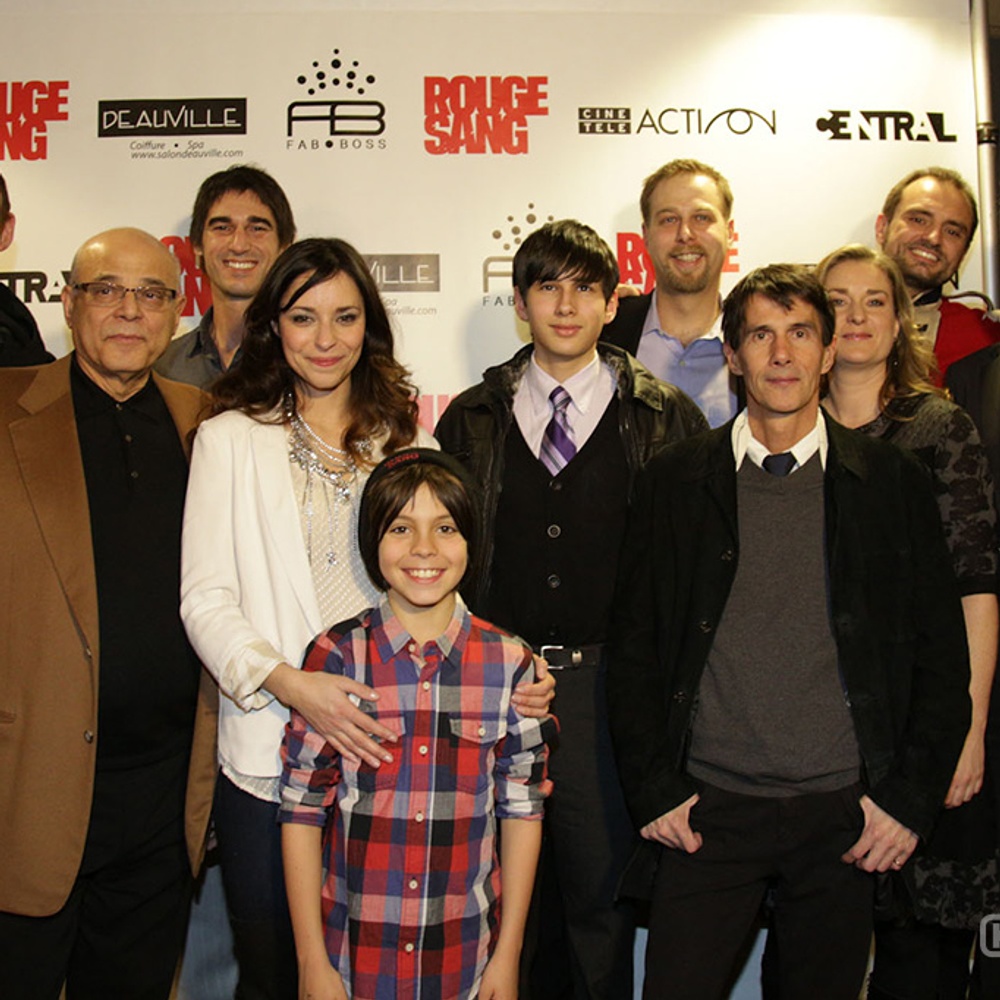 Sur le tapis rouge de Rouge sang