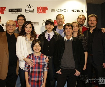 Sur le tapis rouge de Rouge sang