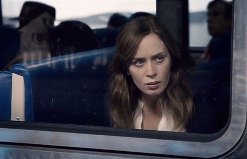 Une scène du film The Girl on the Train