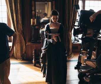 Une scène du film The Favourite