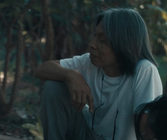 Une scène du film L'île de Sukwan
