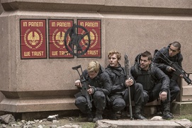 Une scène du film The Hunger Games: Mockingjay - Part 2