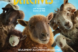 Affiche du film Les moutons détectives Affiche du film Les moutons détectives