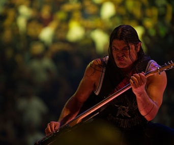 Une scène du film Metallica Through the Never