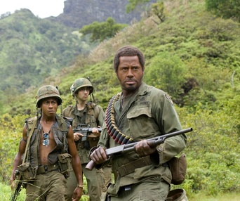 Scène du film Tropic Thunder