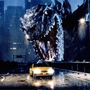 Une scène du film Godzilla