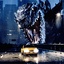 Une scène du film Godzilla