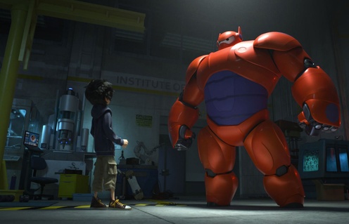 Une scène du film Big Hero 6.