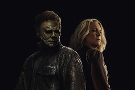 Affiche du film Halloween Ends Affiche du film Halloween Ends