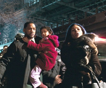 Scène du film I Am Legend