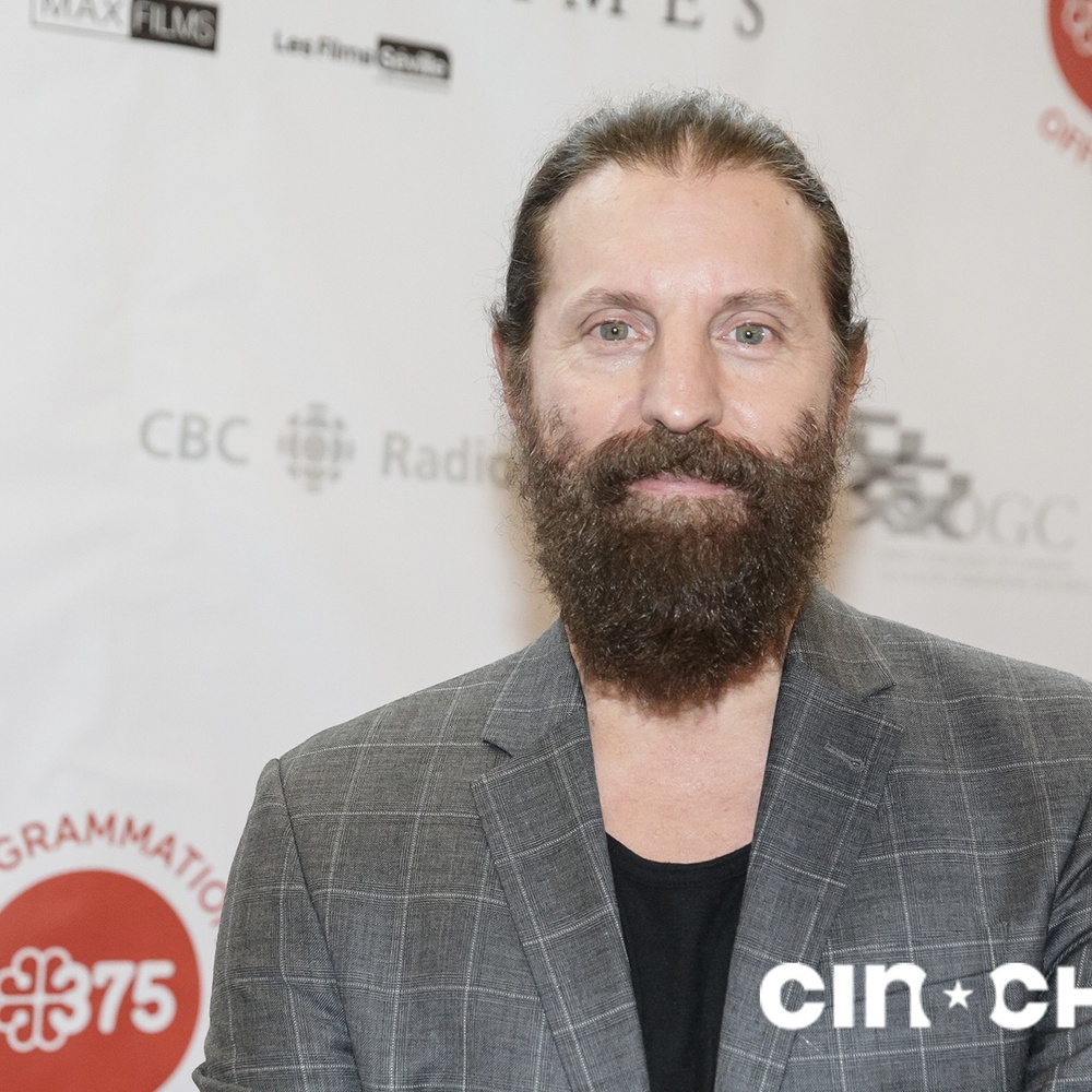 Sur le tapis rouge du film Hochelaga, Terre des âmes