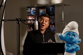 Une scène du film The Smurfs Une scène du film The Smurfs