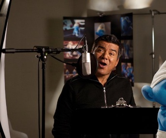 Une scène du film The Smurfs