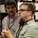 Stéphane Lapointe sur le plateau du film Les maîtres du suspense