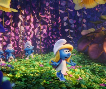 Une scène du film Smurfs: The Lost Village