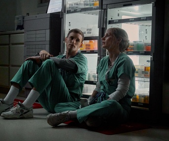 Une scène du film The Good Nurse