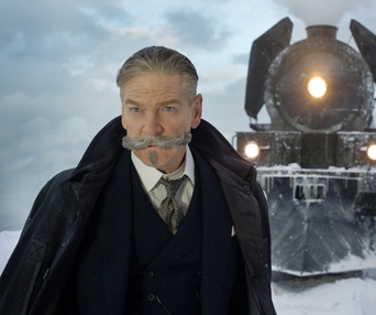Une scène du film Murder on the Orient Express