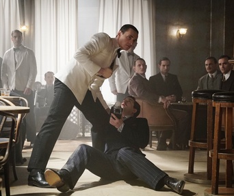 Une scène du film Murder on the Orient Express
