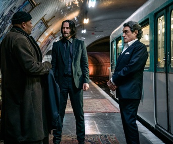 Une scène du film John Wick: Chapter 4