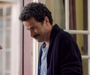 Une scène du film Le bleu du caftan