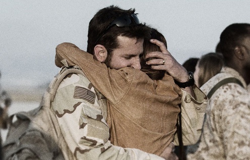 Une scène du film American Sniper