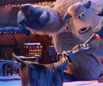Une scène du film Smallfoot