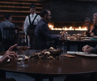 Une scène du film The Menu