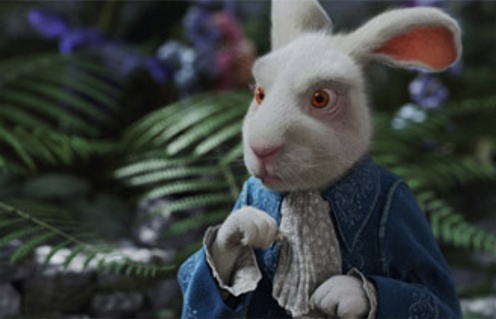 Une scène du film Alice in Wonderland