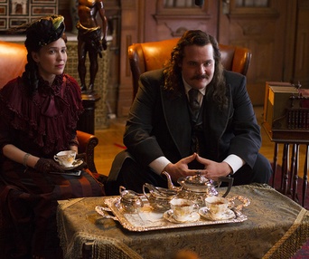 Une scène du film Louis Cyr : L'homme le plus fort du monde