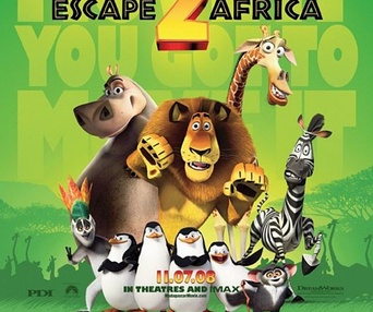 Affiche du film Madagascar :Escape 2 Africa