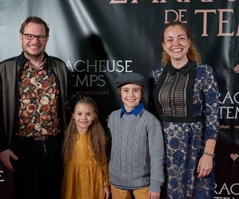Tapis rouge pour L'Arracheuse de temps