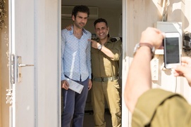 Une scène du film Feu à Tel Aviv Une scène du film Feu à Tel Aviv
