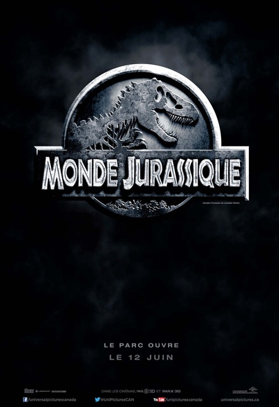 Affiche du film Monde jurassique
