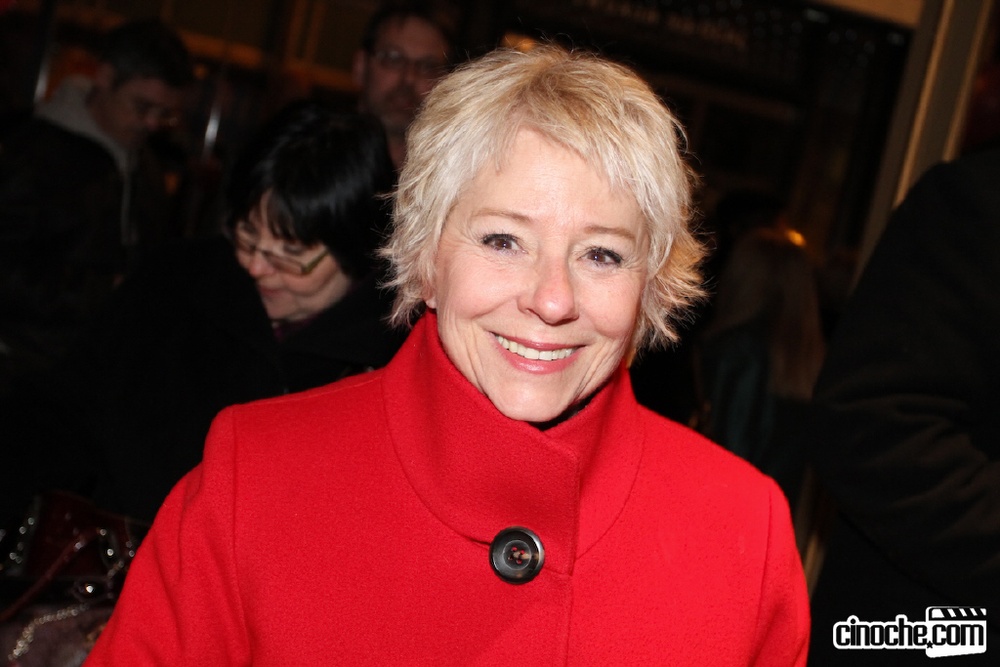 Marie Eykel sur le tapis rouge de Oscar et la dame rose