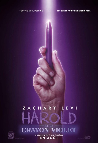 Affiche du film Harold and the Purple Crayon