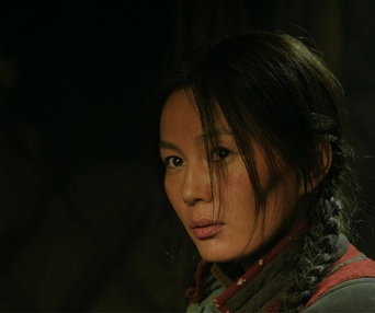 Une scène du film Wolf Totem