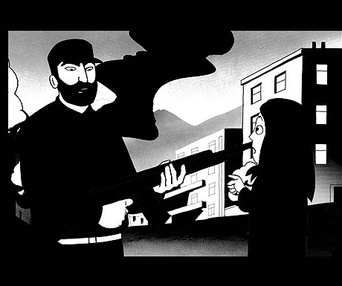 Scène du film Persepolis