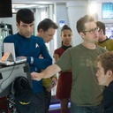 J.J. Abrams sur le plateau de Star Trek