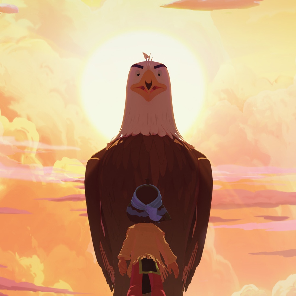 Une scène du film Yakari, la grande aventure