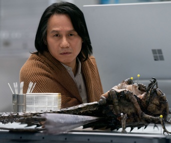 Une scène du film Jurassic World: Dominion