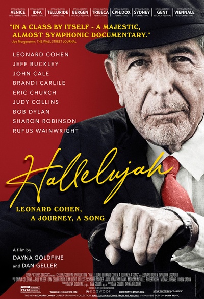 Affiche du film Hallelujah: Leonard Cohen, A Journey, A Song