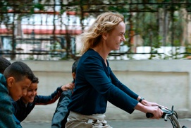 Une scène du film Prendre le large Une scène du film Prendre le large